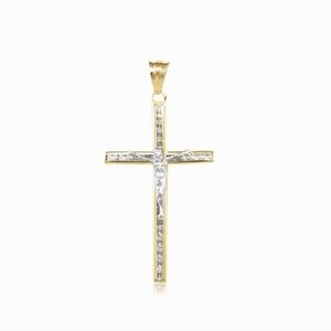 10k Gold Crucifix Pendant